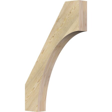 Ekena Millwork 4"W x 24"D x 36"H Westlake Rough Sawn Knee Brace, Douglas Fir BRC04X24X36WTL00RDF